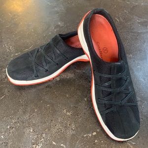 Cole Haan Nike Air Slip On Leather Shoes, size 8.5AA